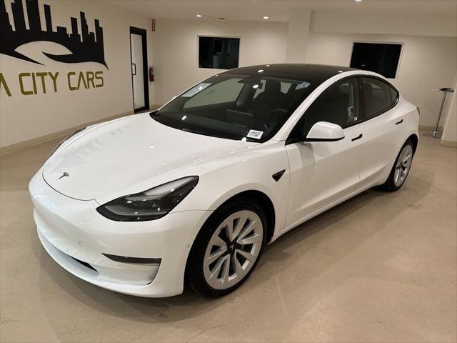 used 2022 Tesla Model 3 car, priced at $25,999