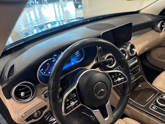 used 2021 Mercedes-Benz C-Class car, priced at $23,999