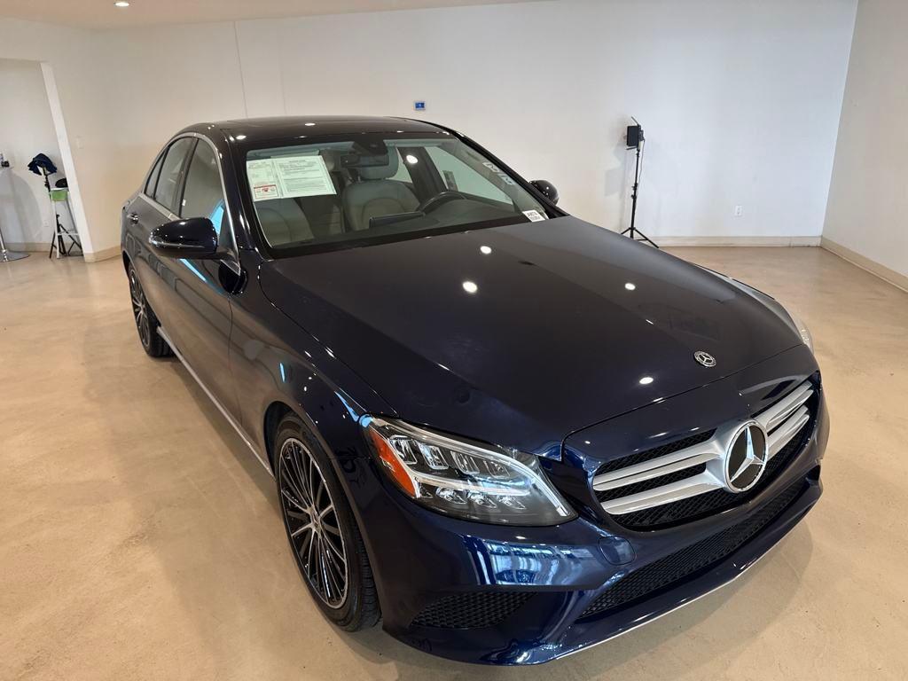 used 2021 Mercedes-Benz C-Class car, priced at $23,999