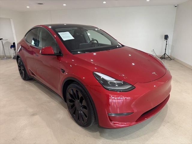 used 2022 Tesla Model Y car, priced at $29,999