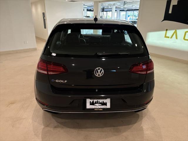 used 2017 Volkswagen e-Golf car, priced at $15,999