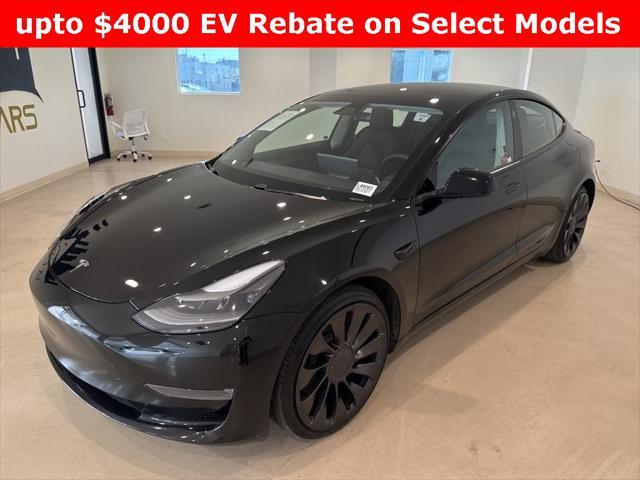 used 2021 Tesla Model 3 car, priced at $26,499