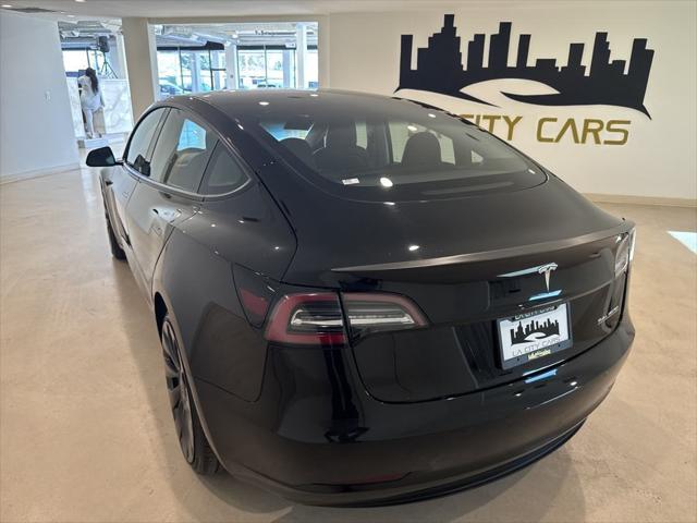 used 2021 Tesla Model 3 car, priced at $26,499