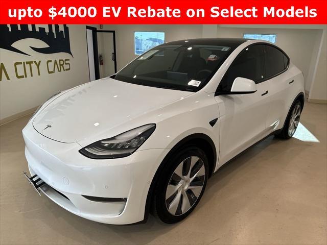 used 2021 Tesla Model Y car, priced at $27,399