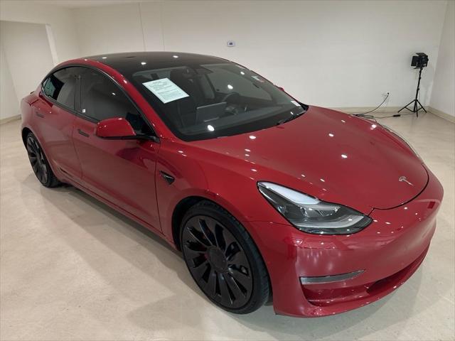 used 2022 Tesla Model 3 car, priced at $28,999