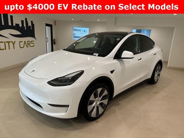 used 2021 Tesla Model Y car, priced at $27,499