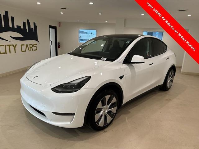 used 2021 Tesla Model Y car, priced at $27,499