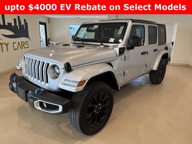 used 2023 Jeep Wrangler 4xe car, priced at $28,599