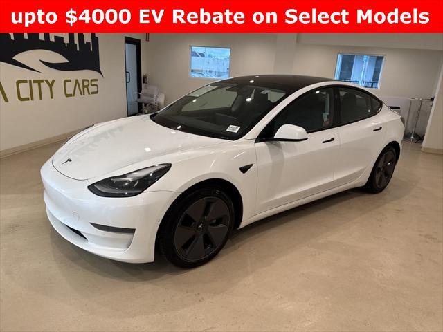 used 2021 Tesla Model 3 car, priced at $20,099