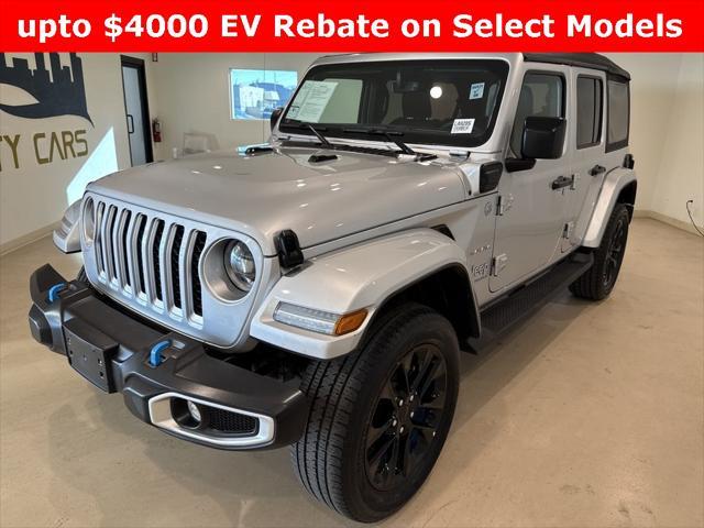 used 2023 Jeep Wrangler 4xe car, priced at $24,999