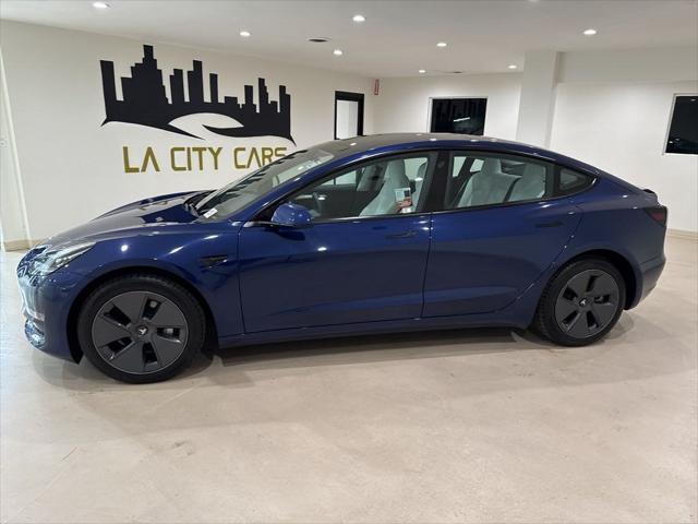 used 2022 Tesla Model 3 car, priced at $25,999