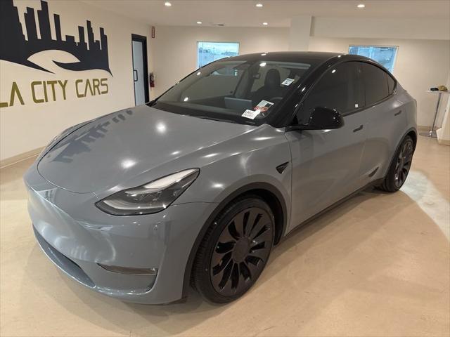 used 2021 Tesla Model Y car, priced at $27,999