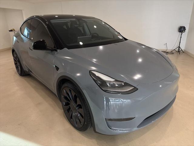 used 2021 Tesla Model Y car, priced at $27,999