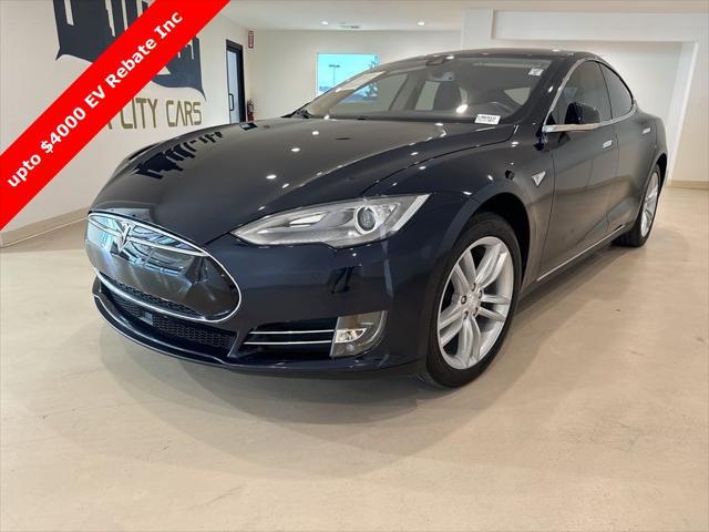 used 2015 Tesla Model S car, priced at $18,399