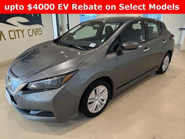 used 2021 Nissan Leaf car, priced at $12,099