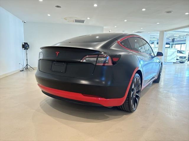 used 2022 Tesla Model 3 car, priced at $29,999