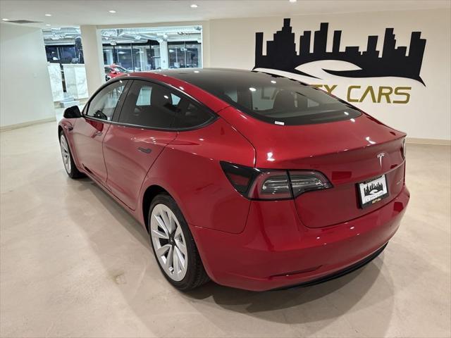 used 2022 Tesla Model 3 car, priced at $26,999