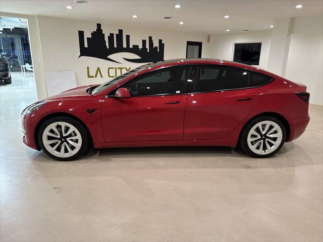 used 2022 Tesla Model 3 car, priced at $26,999