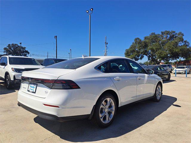 new 2025 Honda Accord car, priced at $29,845