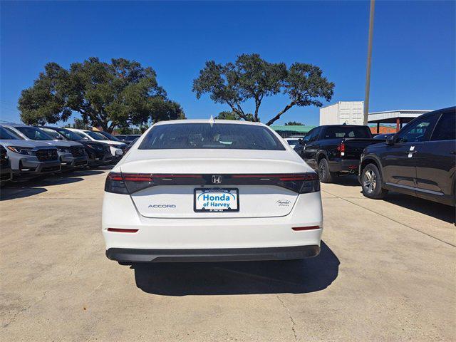 new 2025 Honda Accord car, priced at $29,845