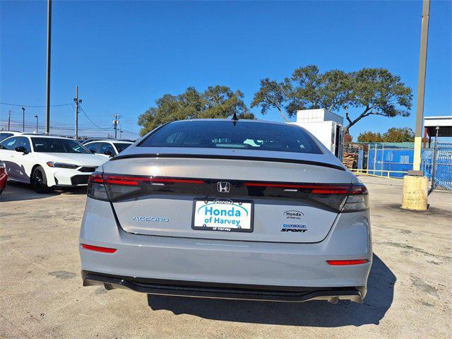 new 2025 Honda Accord Hybrid car, priced at $36,980
