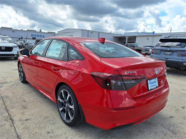 new 2025 Honda Civic Hybrid car, priced at $33,100