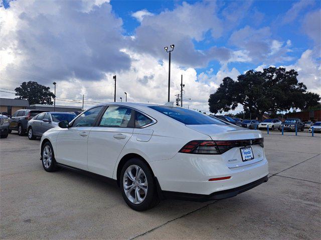 new 2025 Honda Accord car, priced at $29,845