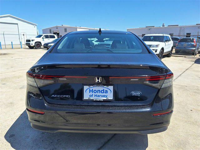 new 2025 Honda Accord car, priced at $30,273