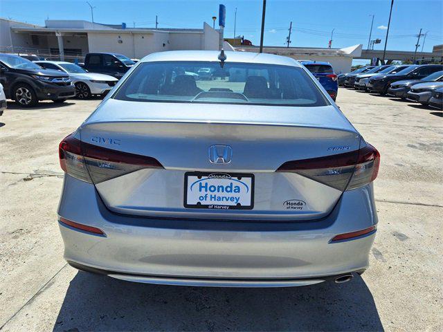 new 2025 Honda Civic car, priced at $27,400