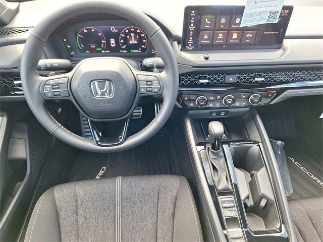 new 2025 Honda Accord Hybrid car, priced at $33,699