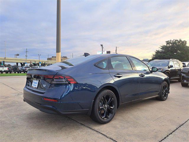 new 2025 Honda Accord car, priced at $31,655