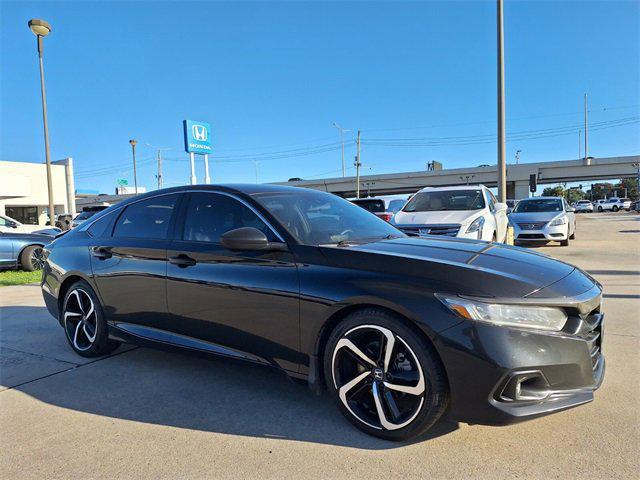 used 2021 Honda Accord car, priced at $26,555