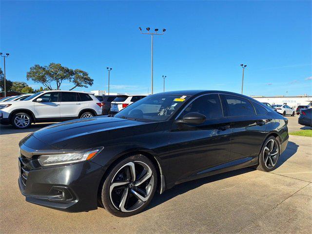 used 2021 Honda Accord car, priced at $26,555