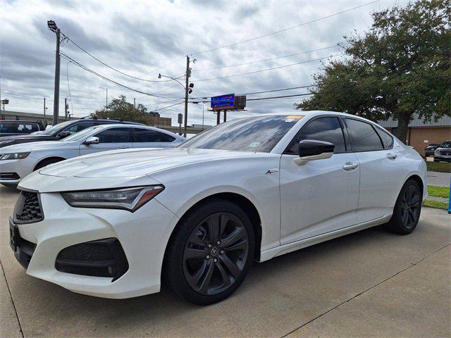 used 2021 Acura TLX car, priced at $31,900