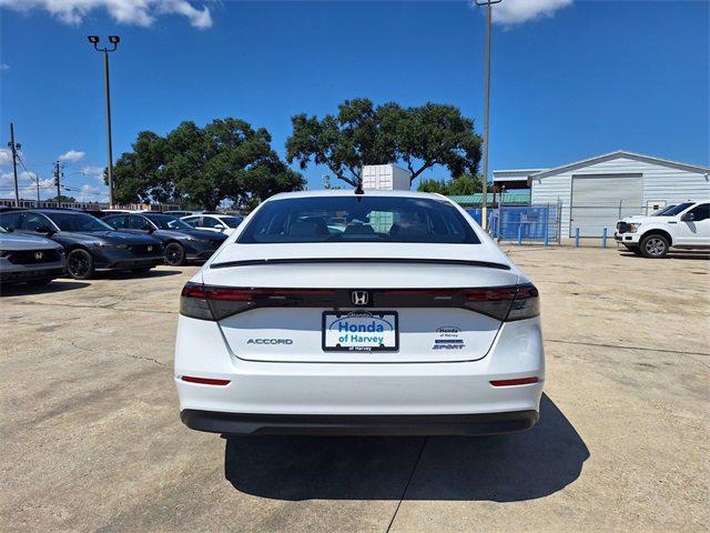 new 2025 Honda Accord Hybrid car, priced at $33,699