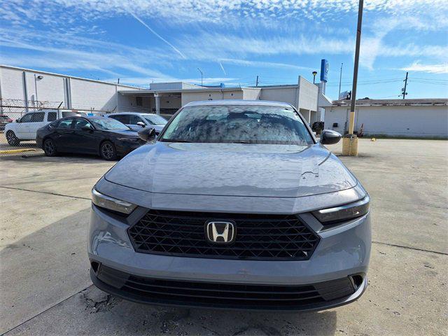 new 2025 Honda Accord car, priced at $30,705