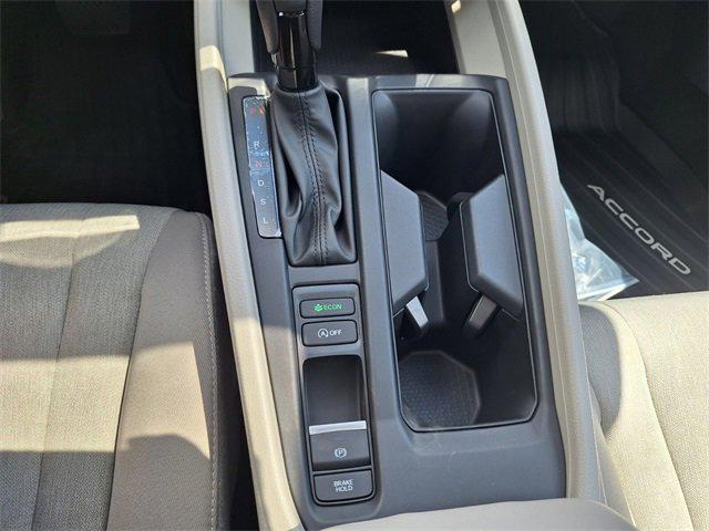 new 2025 Honda Accord car, priced at $30,705