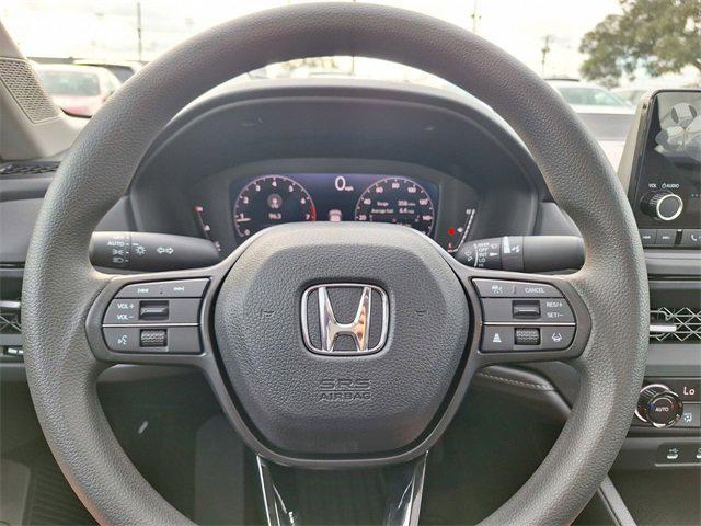 new 2025 Honda Accord car, priced at $32,110