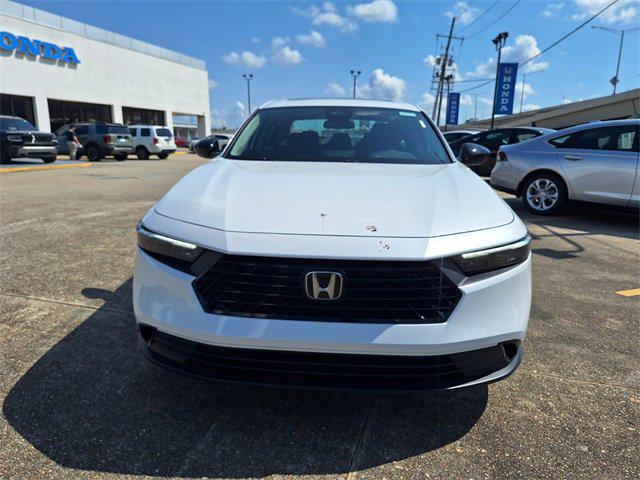 new 2025 Honda Accord car, priced at $30,705