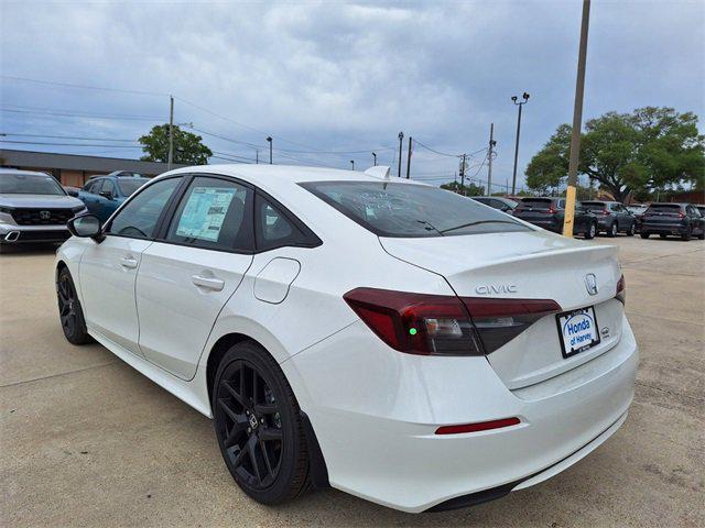 new 2025 Honda Civic car, priced at $27,855