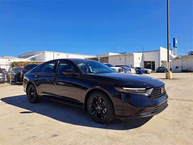 new 2025 Honda Accord car, priced at $31,655