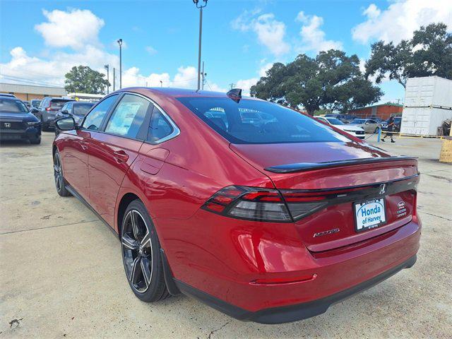 new 2025 Honda Accord Hybrid car, priced at $33,699