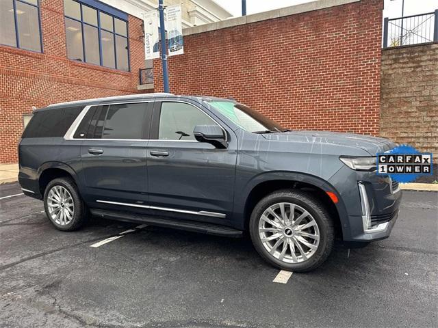 used 2021 Cadillac Escalade ESV car, priced at $55,981