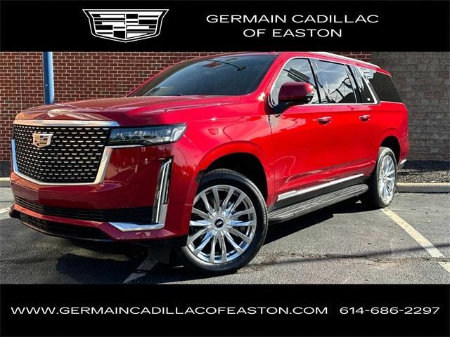 used 2023 Cadillac Escalade ESV car, priced at $79,328