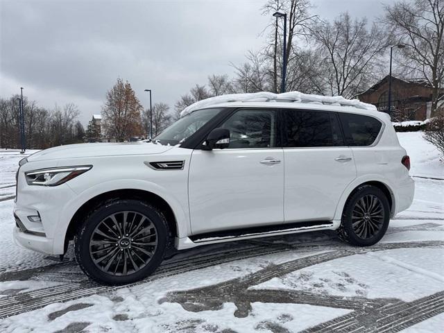 used 2021 INFINITI QX80 car, priced at $37,491