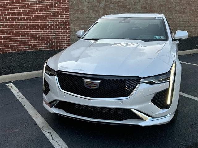 new 2025 Cadillac CT4 car, priced at $51,677