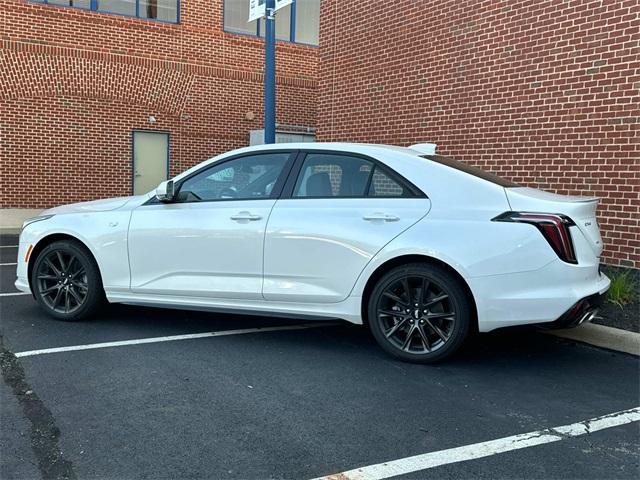 new 2025 Cadillac CT4 car, priced at $51,677