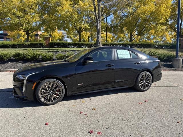 new 2026 Cadillac CT4-V car, priced at $75,805