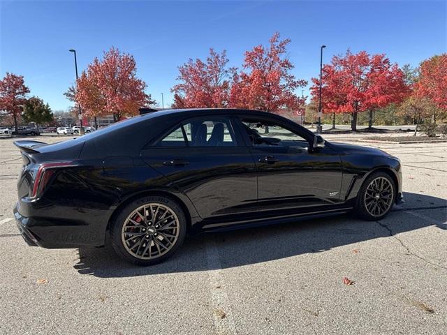 new 2026 Cadillac CT4-V car, priced at $75,805