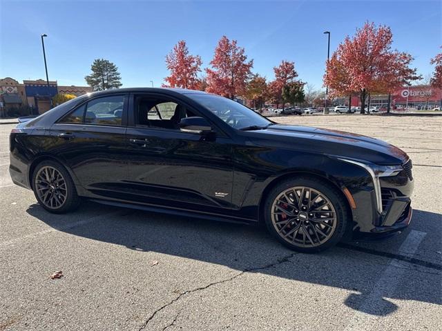 new 2026 Cadillac CT4-V car, priced at $75,805